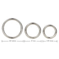 Load image into Gallery viewer, Silver Ring 3 Piece Set
