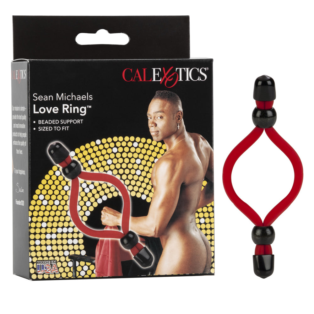 Sean Michaels Love Ring Red