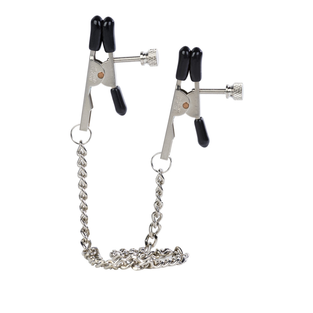 Nipple Play Bull Nose Nipple Clamps Silver