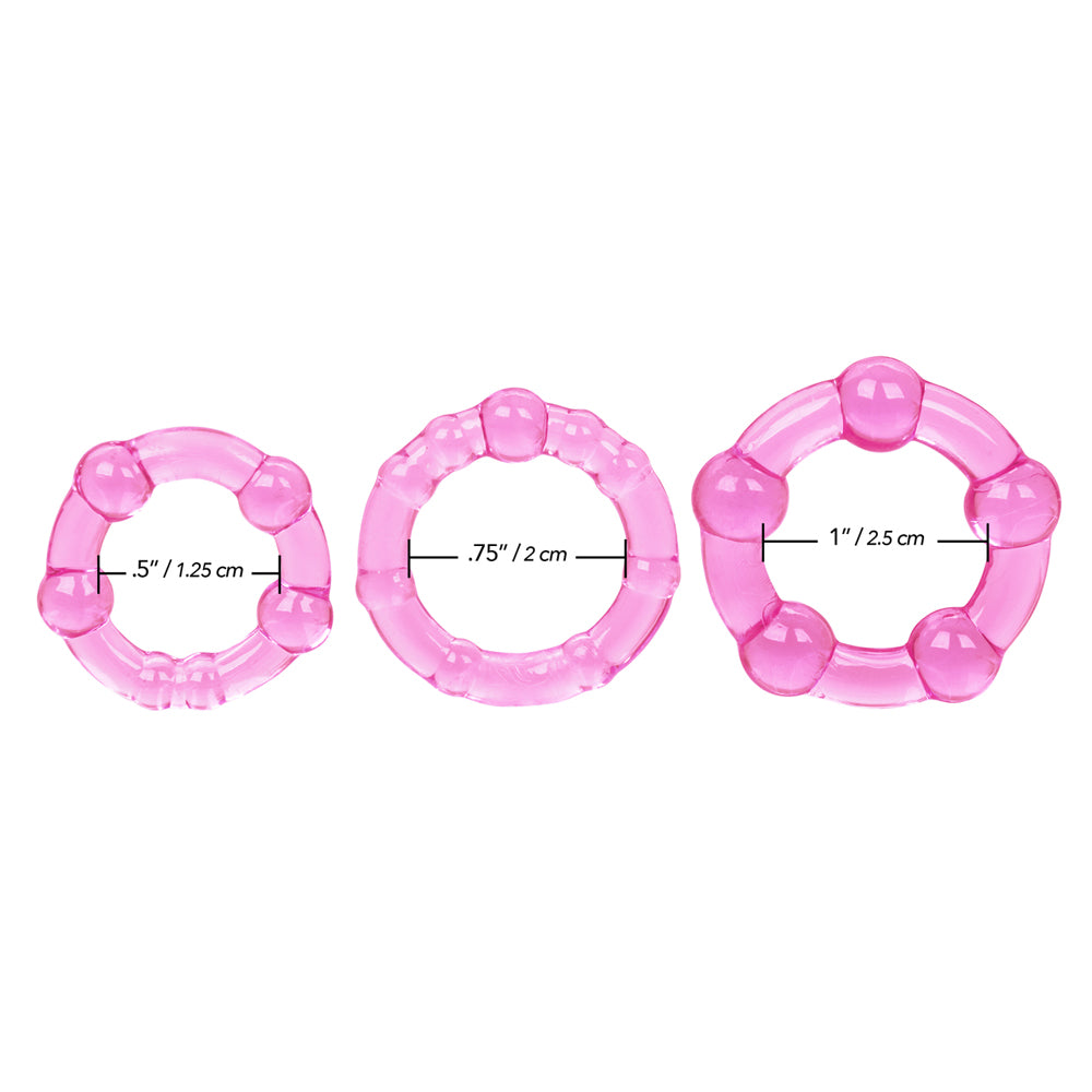 Island Rings Pink