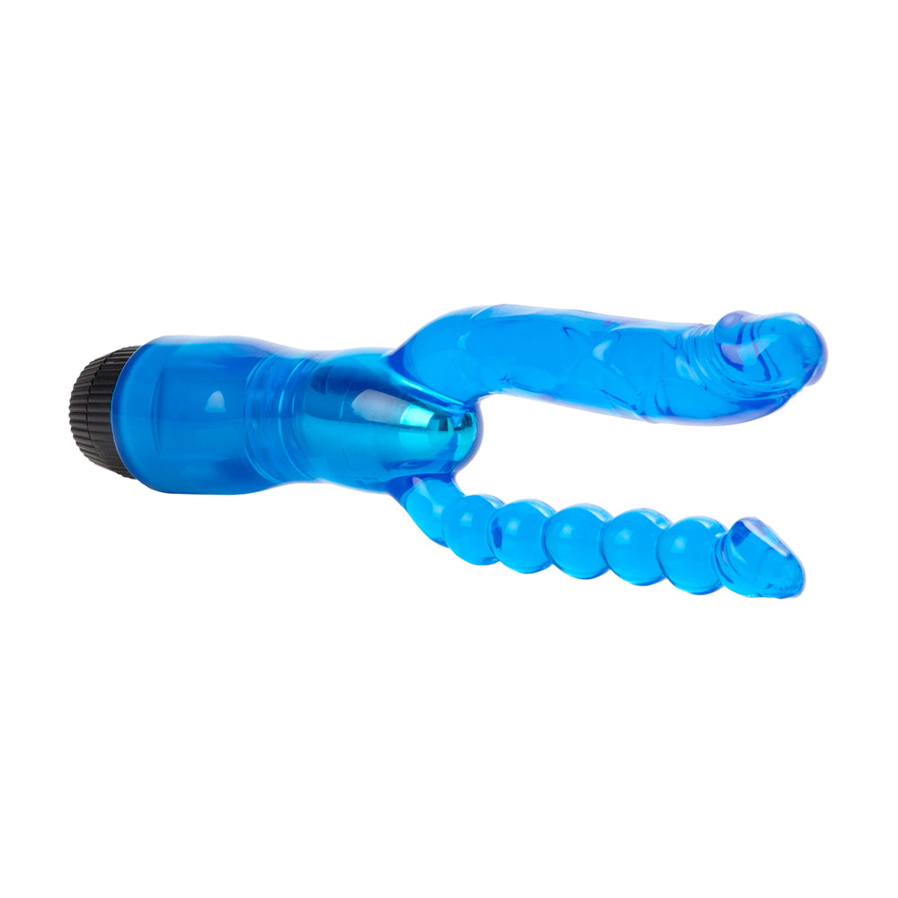 Dual Penetrator Vibrator Blue