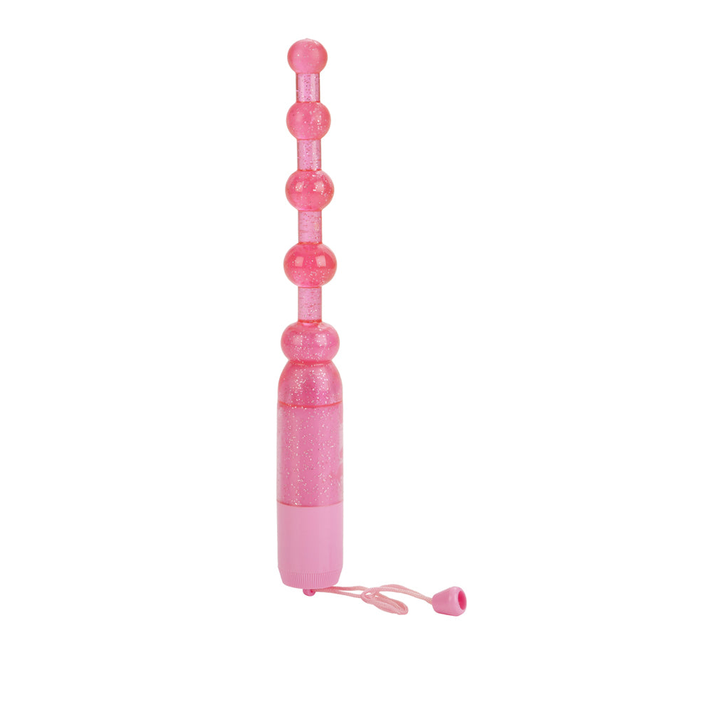 Waterproof Vibrating Pleasure Beads Pink