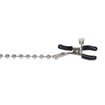 Load image into Gallery viewer, Nipple Play Silver Beaded Nipple Clamps Silver
