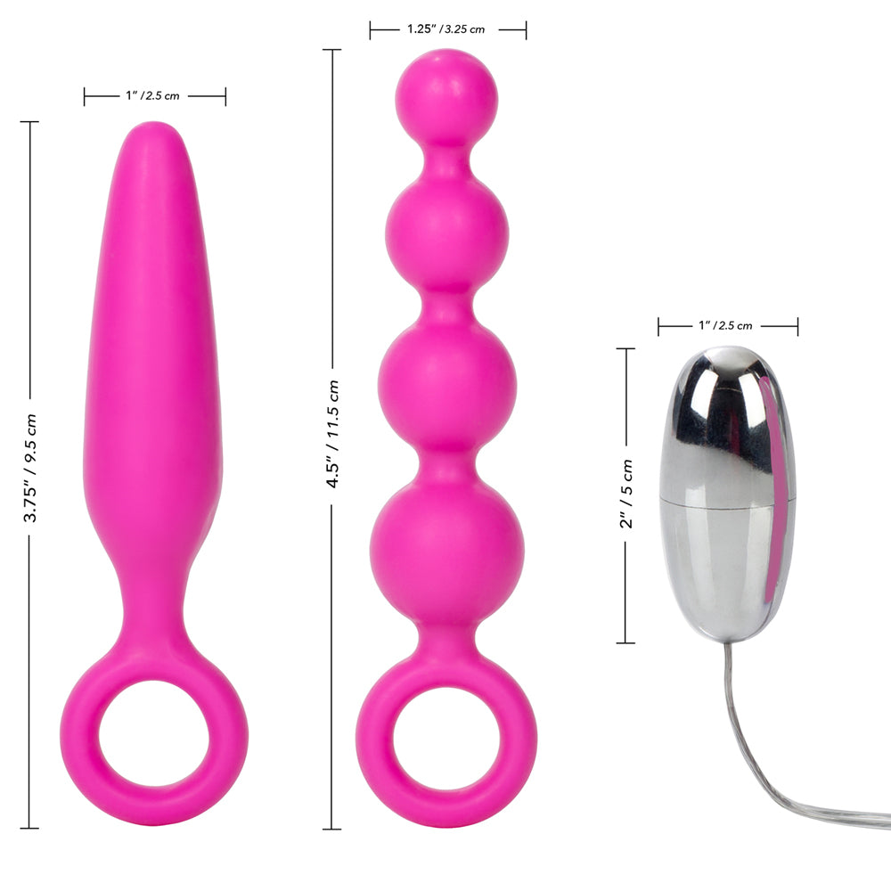 Booty Call Booty Vibro Kit Pink