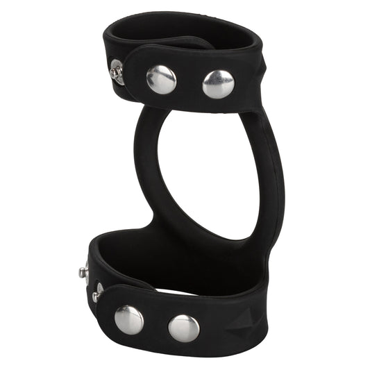 Silicone Tri-Snap C & B Cage Black