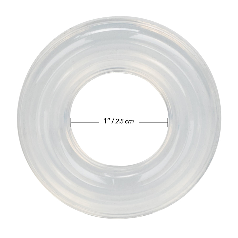 Premium Silicone Ring Large Clear