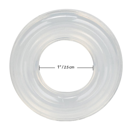 Premium Silicone Ring Large Clear