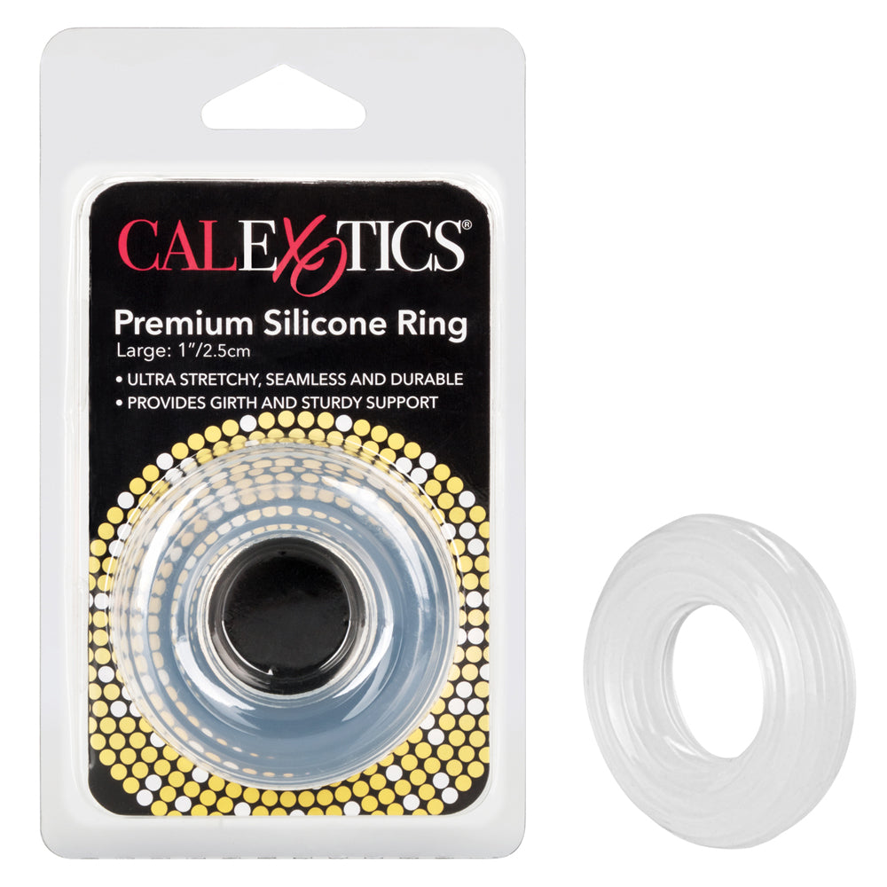 Premium Silicone Ring Large Clear