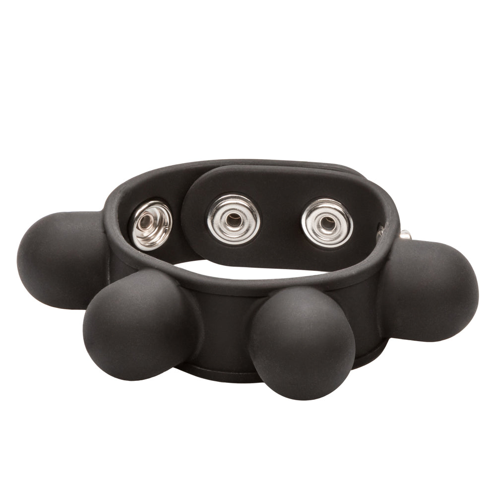 Silicone Weighted Ball Stretcher Black