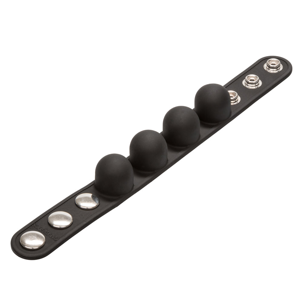 Silicone Weighted Ball Stretcher Black