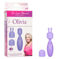 Load image into Gallery viewer, Dr. Laura Berman Olivia Rechargeable Mini Massager With Attachments
