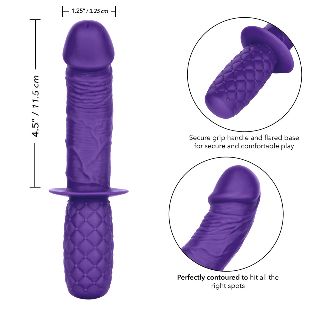 Silicone Grip Thruster Purple