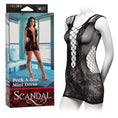 Load image into Gallery viewer, Scandal Peek-A-Boo Mini Dress
