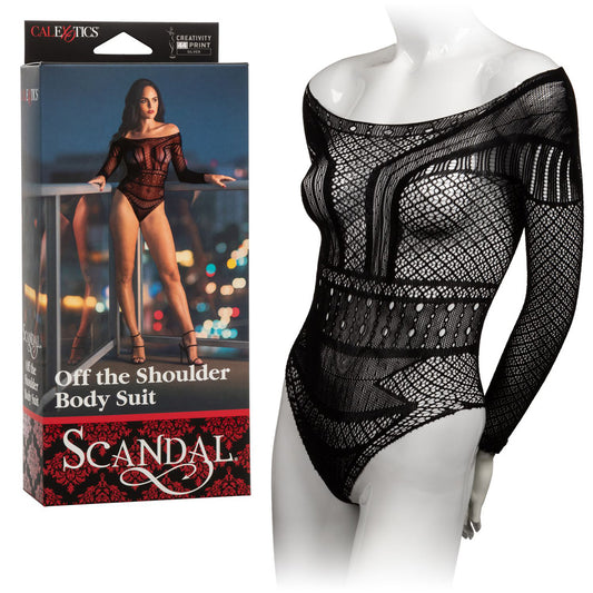 Scandal Off The Shoulder Body Suit