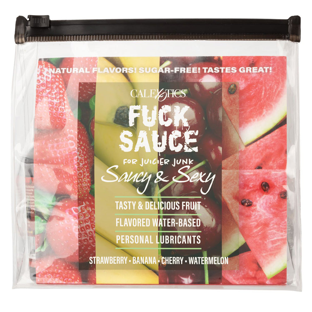 Fuck Sauce Flavored Lubricant Variety Pack