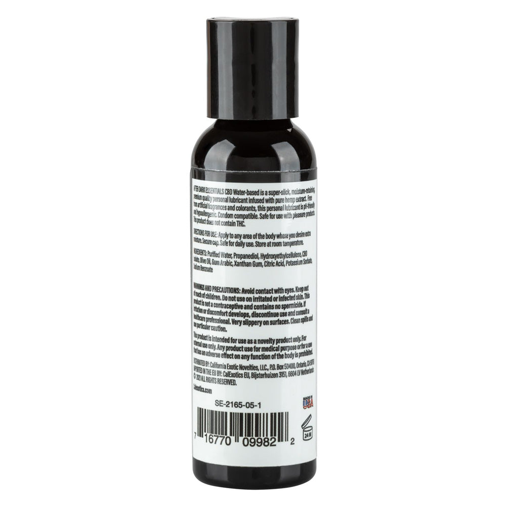 After Dark Essentials Water-Based Personal Lubricant Infused With Cbd 2 Oz.