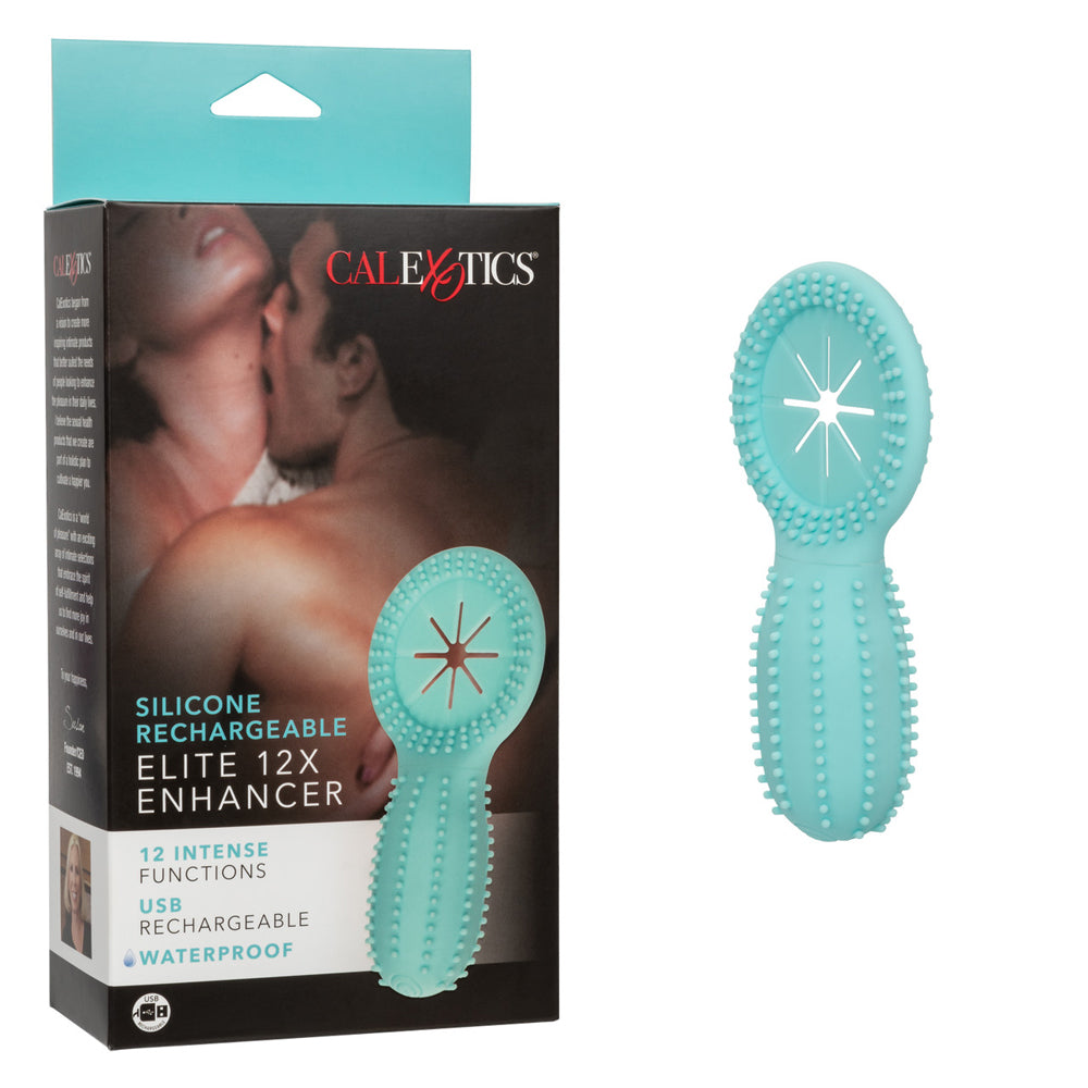 Silicone Rechargeable Elite 12X Enhancer