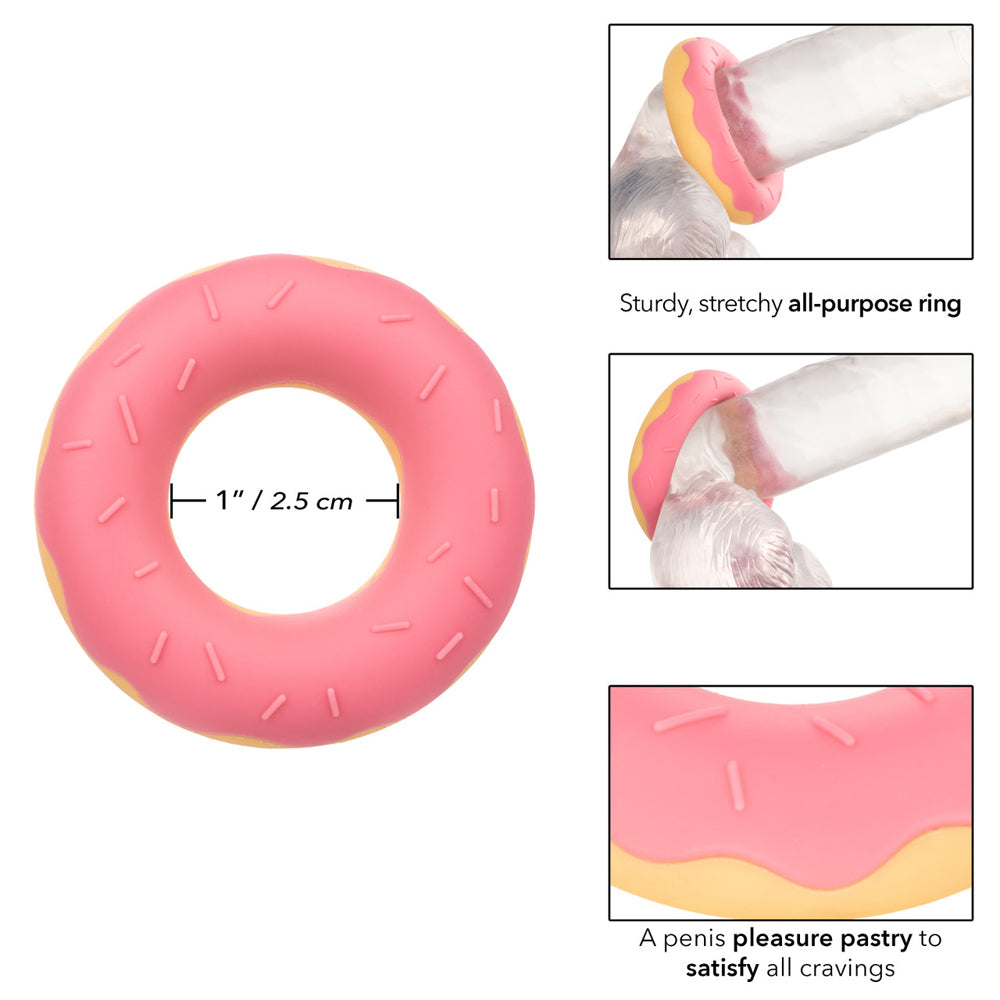 Naughty Bits Dickin&rsquo; Donuts Silicone Donut Cock Ring