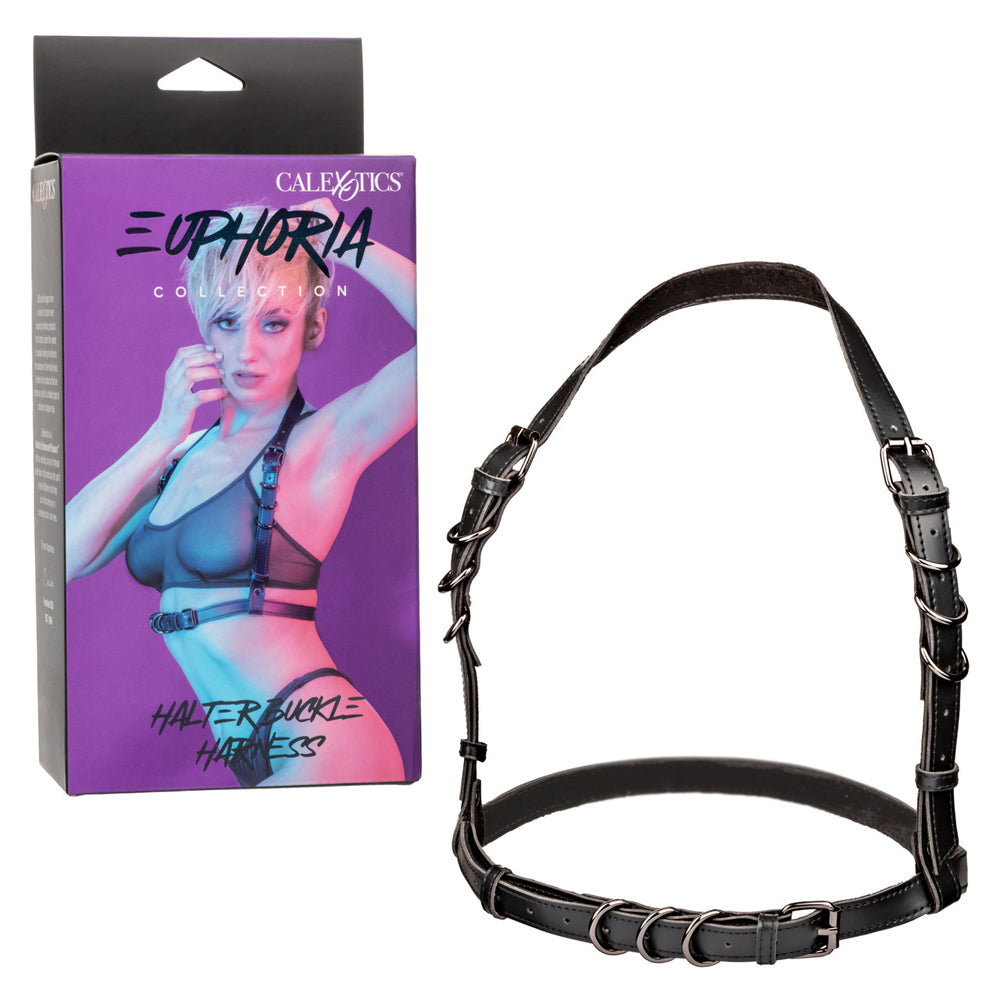 Euphoria Collection Halter Buckle Harness