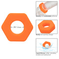 Load image into Gallery viewer, Alpha Liquid Silicone Prolong Sexagon Ring
