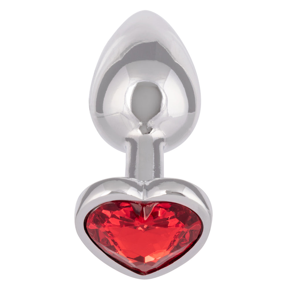 Jewel Small Ruby Heart Plug