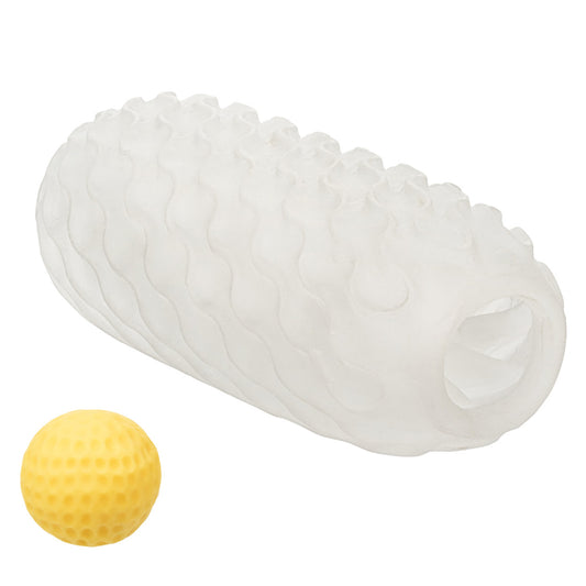 Boundless Reversible Squishy Ball Stroker Yellow