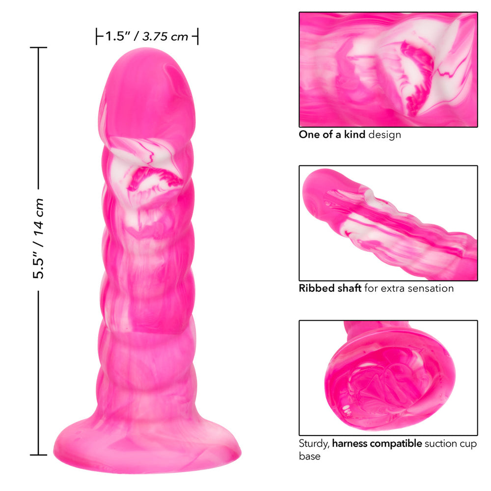 Twisted Love Twisted Ribbed Probe Pink