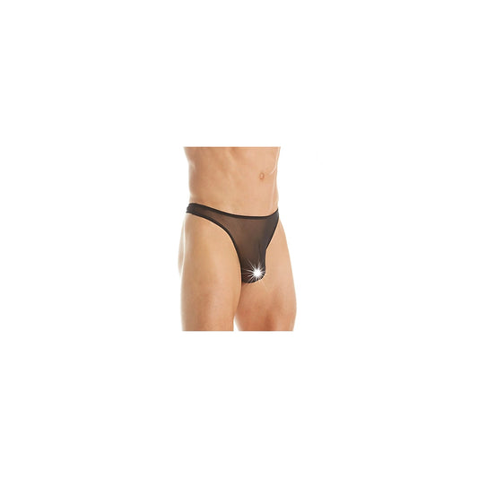 Wonder Thong Mesh 3/4X Black