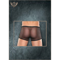 Load image into Gallery viewer, Stretch Mesh Pouch Short Black 1X
