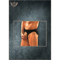 Load image into Gallery viewer, Nylon Spandex Pouchless Brief Black One Size
