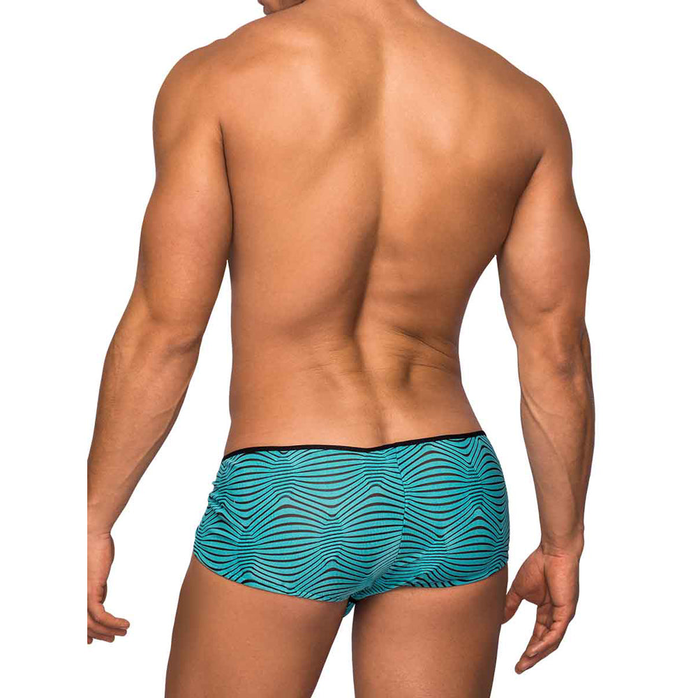 Tranquil Abyss Micro Mini Short Seafoam/Blk Large