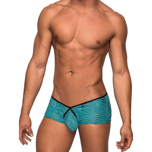 Tranquil Abyss Micro Mini Short Seafoam/Blk Small