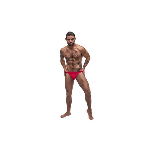 Pure Comfort Modal Bong Thong Red S/M