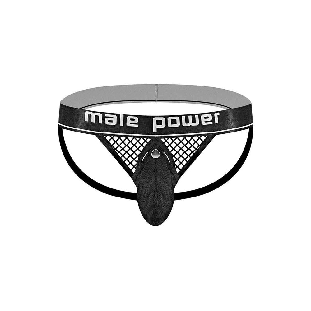 Cock Pit Net Cock Ring Jock Black L/Xl