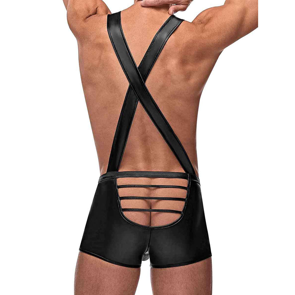 Cage Matte Cage Back Singlet Black S/M