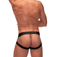 Load image into Gallery viewer, Retro Sport Panel Jock Black L/X
