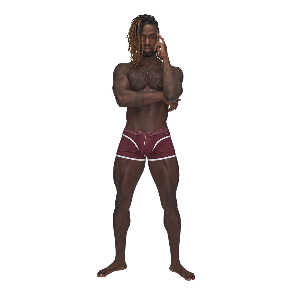 Sport Mini Short Burgundy Large