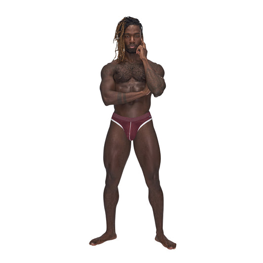 Sport Thong Burgundy S/M