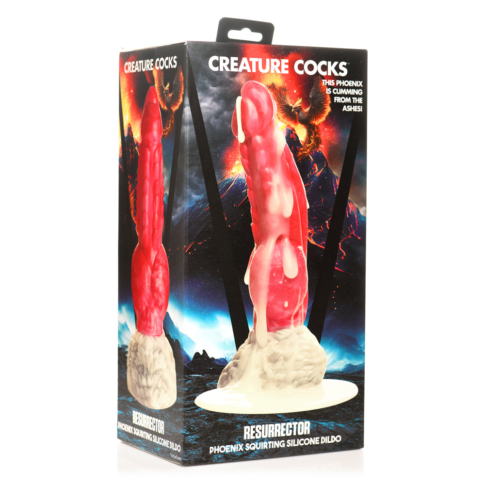 Creature Cocks Resurrector Phoenix Squirting Silicone Dildo