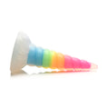 Load image into Gallery viewer, Creature Cocks Creature Cocks Uni-Glow Glow-In-The-Dark Rainbow Silicone Dildo
