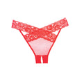 Load image into Gallery viewer, Adore Desire Panty Crotchless One Size Red
