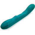 Load image into Gallery viewer, Nu Sensuelle Vivi Double Tapping Vibe Emerald Green
