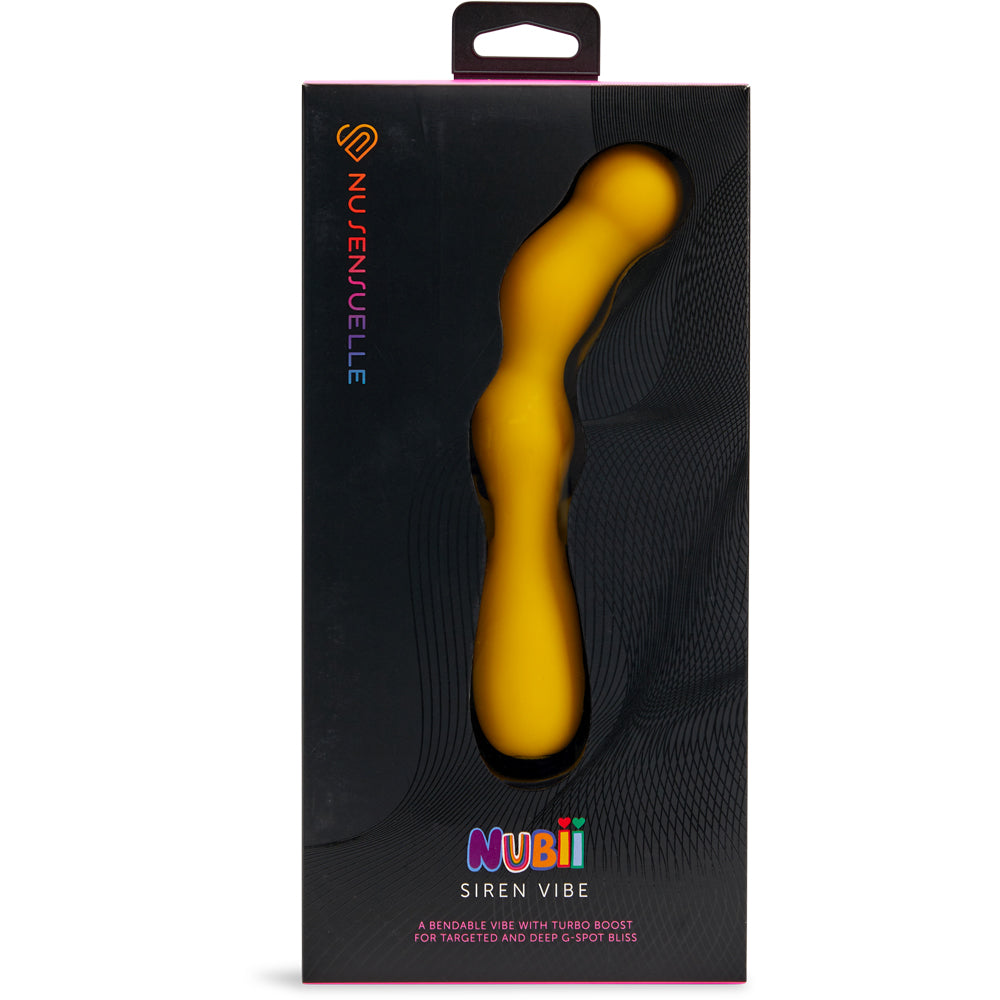 Siren Nubii G-Spot Vibe W/ Hinge Yellow